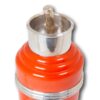 Close up of the spout of the Master Incolor Red Cocktail Shaker