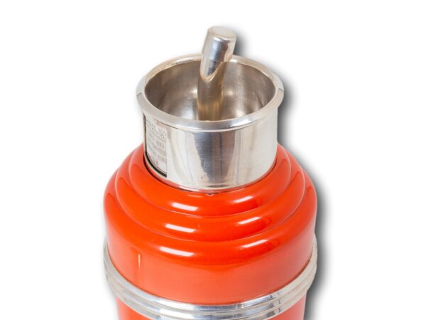 Close up of the spout of the Master Incolor Red Cocktail Shaker