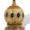Close up of the body of the Tunbridge Ware Brighton Pavilion Sewing Compendium