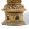 Close up of the body of the Tunbridge Ware Brighton Pavilion Sewing Compendium