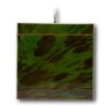 Side of the Green Tortoiseshell Tea Caddy