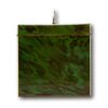 Side of the Green Tortoiseshell Tea Caddy