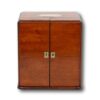 Front of the Mahogany Double Opening Apothecary Box