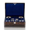 Front overview of the Coromandel Sewing Box Lund with the lid up