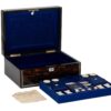 Overview of the Coromandel Sewing Box Lund with the tool tray removed