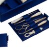 Close up of various accessories from the Coromandel Sewing Box Lund