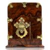Side of the Feathered Burr Walnut Decanter Box Betjemann Kenneth