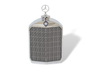 Front of the Mercedes Radiator Decanter Classic Stable