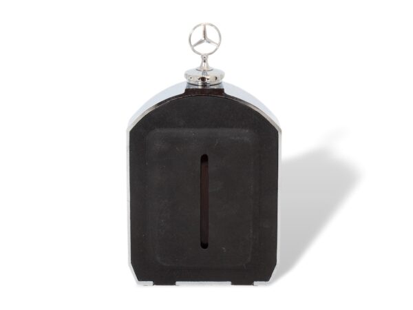 Rear of the Mercedes Radiator Decanter Classic Stable