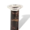 Close up of the Silver and Tortoiseshell Candlesticks Henry Matthews