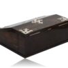 Rear overview of the Coromandel Silver Mounted Writing Box Betjemann
