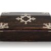 Front of the Coromandel Silver Mounted Writing Box Betjemann