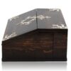 Side of the Coromandel Silver Mounted Writing Box Betjemann