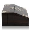 Side of the Coromandel Silver Mounted Writing Box Betjemann