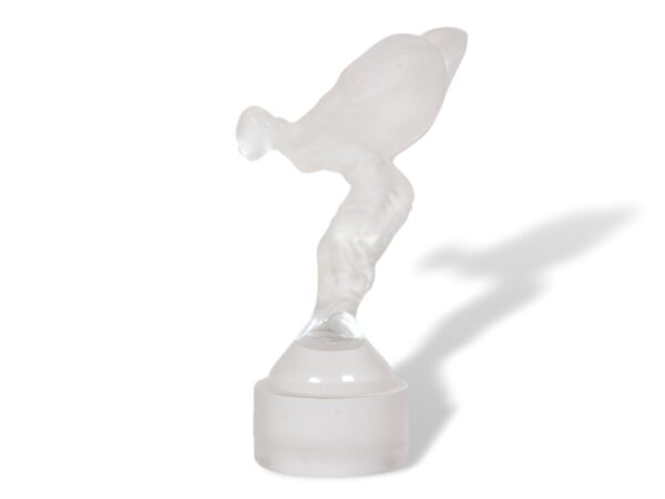 Side of the Lalique Spirit of Ecstasy Limited Edition Car Mascot
