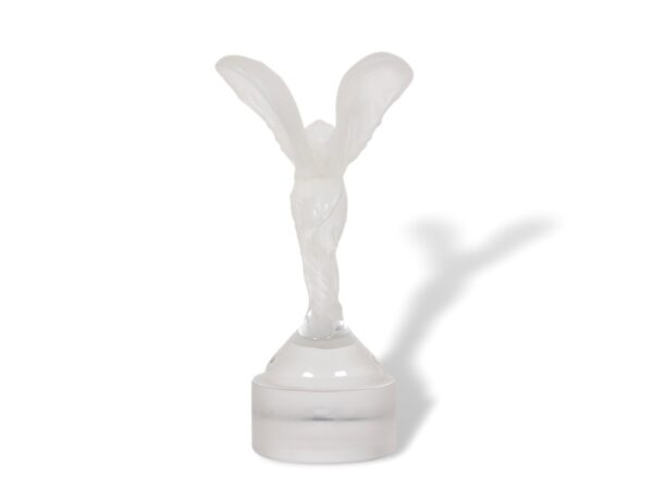 Rear of the Lalique Spirit of Ecstasy Limited Edition Car Mascot