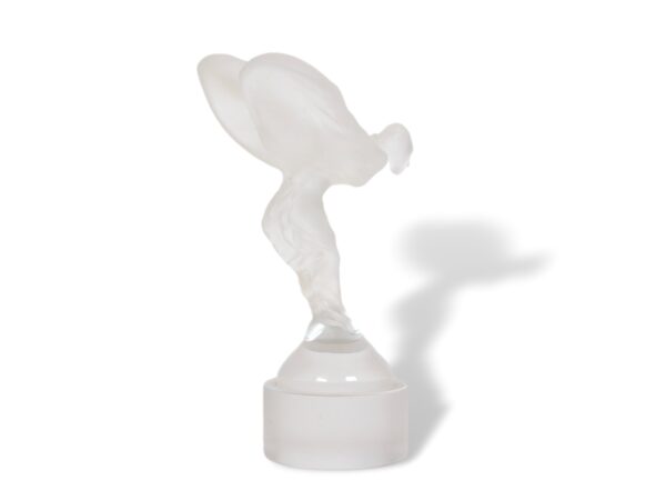 Side of the Lalique Spirit of Ecstasy Limited Edition Car Mascot