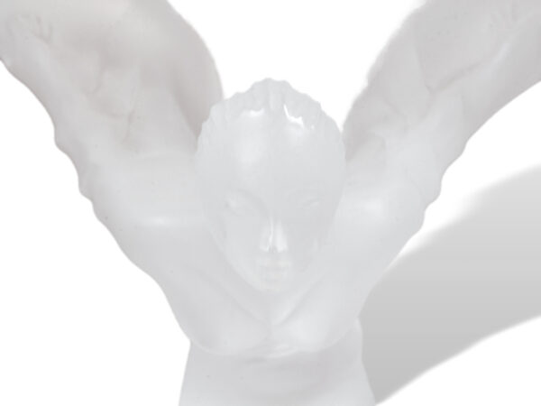 Close up of the Lalique Spirit of Ecstasy Limited Edition Car Mascot