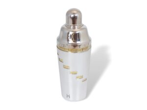 Front overview of the Tell Me How Cocktail Shaker Mappin and Webb