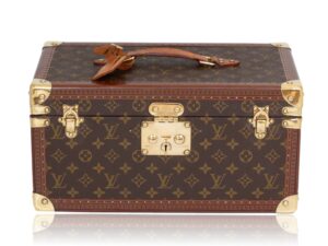 Front of the Vintage Louis Vuitton Jewellery Case