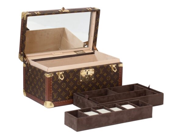 Overview of the Vintage Louis Vuitton Jewellery Case components