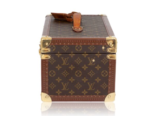 Side of the Vintage Louis Vuitton Jewellery Case