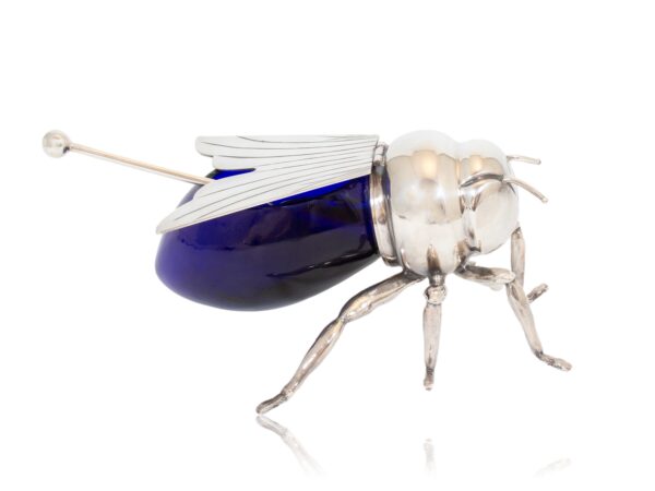 Side of the Art Deco Honey Bee Mappin & Webb