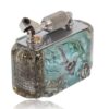 Front overview of the McMurdo Aquarium Table Lighter with the petrol arm open