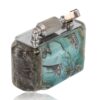 Rear overview of the McMurdo Aquarium Table Lighter with the petrol arm open